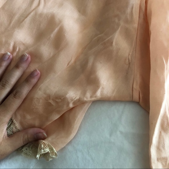 S O L D // VINTAGE/ antique silk shorts - Picture 2 of 6